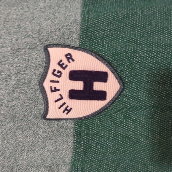 Tommy Hilfiger green polo shirt size XL - Picture 4 of 9